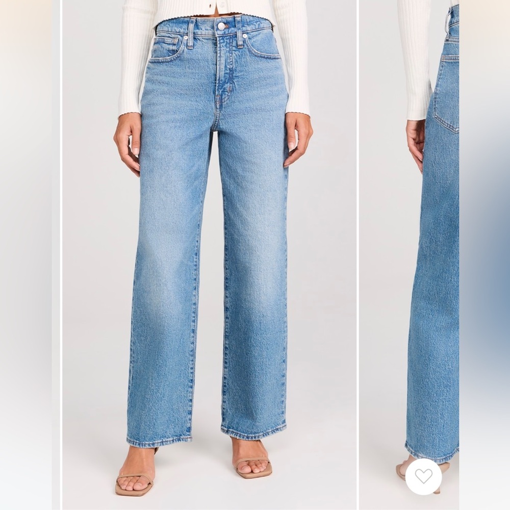 Perfect Vintage Wide Leg Crop Jean Size 26 Madewell